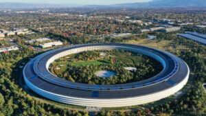 the Innovative Apple Park headquarters